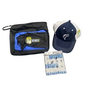 Bass Member Kit Hat, Headwear and Bag in Blue/Black